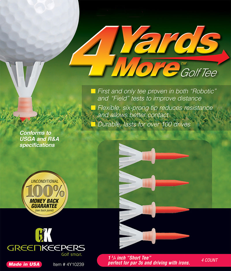 4 Yards More (1 3/4" Short Tee)